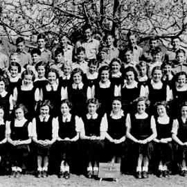 Hokitika DHS. Forms I - 2, 1952