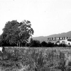 The back of the Roundhouse in Greymouth by the old swimming baths.