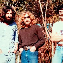 Chooky Richardson (R.I.P), Kenny Oliver,Butch Quinn, Greymouth.1975.