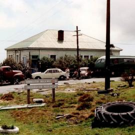 The Old Denniston Post Office. After it closed people shifted in & lived there.