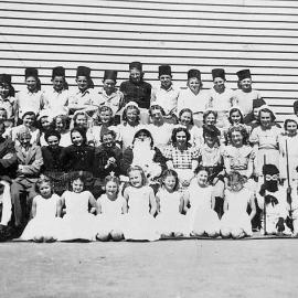  End of year play -  Jan of Windmill Land,Cobden School.ca.1950.