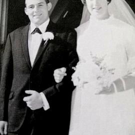 Golden Wedding Anniversary. Norma Russ & Garth Reid