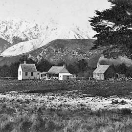 Enys Station,Castle Hill, 1900.