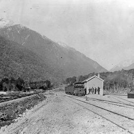 Otira Railway Station.1900.