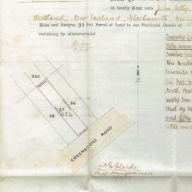 Part of a section title from the foundation years of Kumara.1877 & 1879.