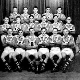 West Coast Rugby League - Senior School Team.1957.