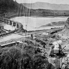 Greymouth Quarry - early Cobden Bridge.