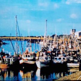 Blaketown wharf, fishing fleet