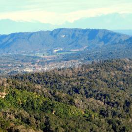 Runanga from Mt George - 11 mile coast road.