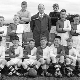 West Coast Schoolboy Soccer Team .early 60`s.