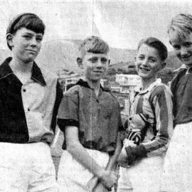 South Island Under 12 Soccer Tournament.1965.   - 2 PHOTOS -