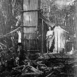 Fred Ellis in NZ Govt Accommodation 1936-37. South Westland