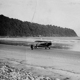 Beach Landing adjacent PWD NR2 Camp, Bruce Bay.1937.