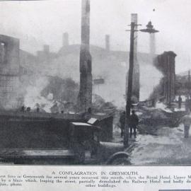 Royal Hotel Fire 1930.