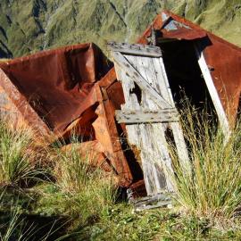 Deer cullers bivvy, central Westland