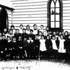 St. Joseph's School Kaniere.ca.1900.