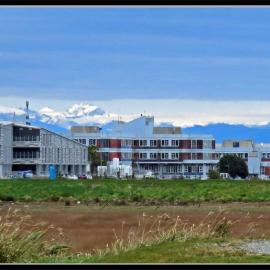 Old and new Greymouth hospitals