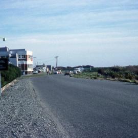 Old Greymouth hospital - helicopter on Water Walk Road