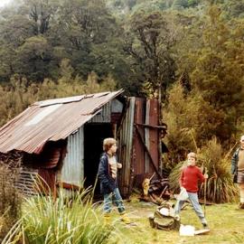 Garden Gully Hut, Croesus. 1980 .