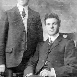  Parents of David Stanley Lyons born 1882 in Hokitika and Lionel Ernest