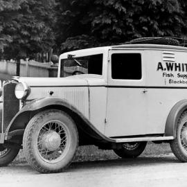 A Whiting Fish Supplier van - Blackball.