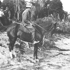 Foreman of Works, F Maybury, Gillespies Beach 1937.