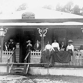 Lake Ianthe Hotel, Waitaha. 1913.