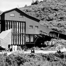 Mine entrance and bins, Blackball 1950's.