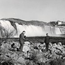 Maruia Falls 1950's.
