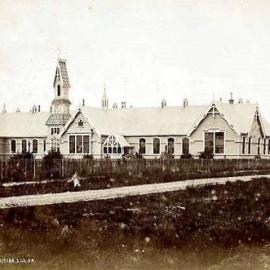 Hokitika State School.ca.1876 - 86