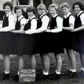 Hokitika Senior basketball - Senior B Team. 1964.