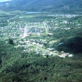 Runanga, taken about 1980, looking towards  7 Mile.