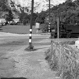 NZR locomotive Ww672 ( 1916 ) - Greymouth.1967.
