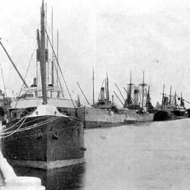 ALBUM - Greymouth Wharf in it`s Heyday.  