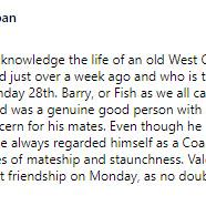 Barry Herring obituary