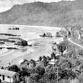 Coast Road including baches.1938.
