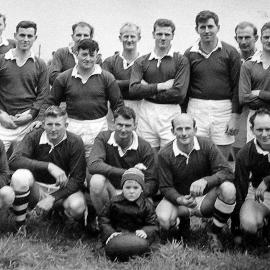 Fergusons Earthmoving Rugby Team.ca.1960s.