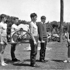 ALBUM - Surf club boys training, 1962 .