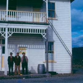 Seddonville Hotel and School.ca.1953.  - ALBUM -