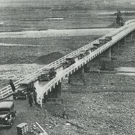 Opening of the Waimakariri River Bridge, Bealey. 16/9/1936 *PHOTO ALBUM*