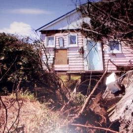 House at Serpentine before the Taramakau flood washed it away.