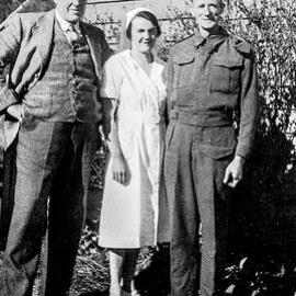  Fenton Stephen (left) , Waiuta. 1941