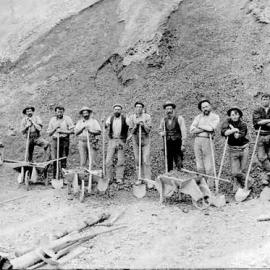 West Coast Road workers .ca.1900.