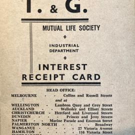 T and G Mutual Life Society  *PHOTO ALBUM*