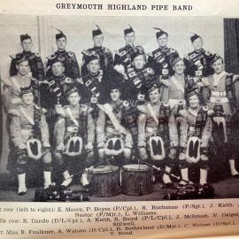 Greymouth Highland Pipe Band and history  *PHOTO ALBUM*