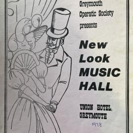 Greymouth Operatic Society - New Look Music Hall, 1978  *PHOTO ALBUM*