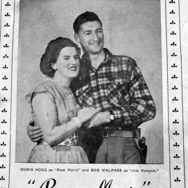 Greymouth Operatic Society - Rose Marie .Nov 23rd,1953.  *PHOTO ALBUM*