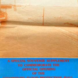 Supplement to commemorate the opening of the Greymouth floodwall, part 1, November 10, 1990 *PHOTO ALBUM*