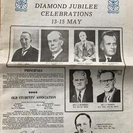 Greymouth High School Jubilee supplement, 1923 to 1983 . - ALBUM -