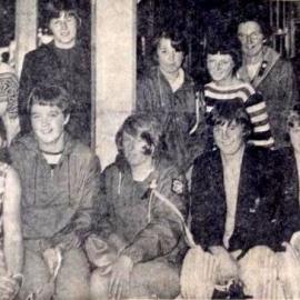 Greymouth Softball Team trip.1968.
